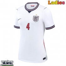England Declan Rice #4 Replica Home Shirt Ladies World Cup 2026 Short Sleeve